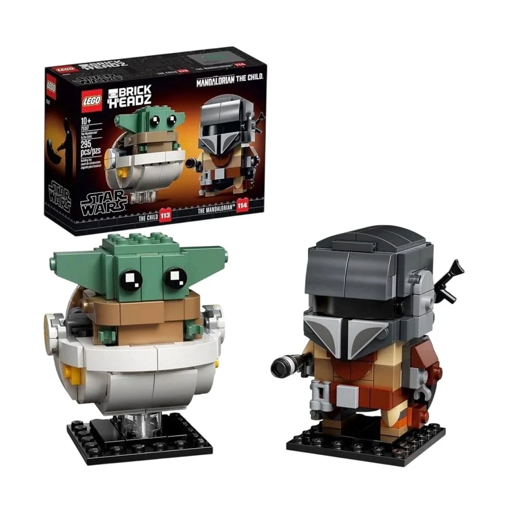 NIB! LEGO BrickHeadz Star Wars The Mandalorian The Child 75317 295 Pcs‎ 10+